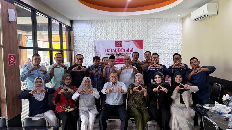 APSAI Pekanbaru Gelar Halal Bihalal, Perkuat Kolaborasi dan Bahas Program 2026